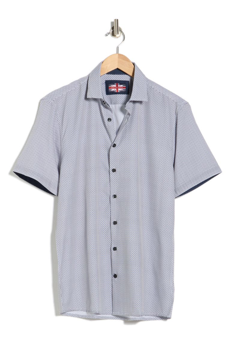 Short Sleeve Sport Shirt, Alternate, color, WHITE/ BLANC