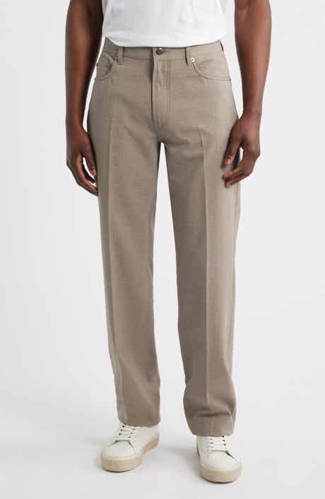 Five-Pocket Seersucker Pants
