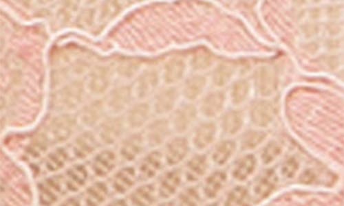 Chase & Chloe Chase And Chloe Nerissa Lace Sandal In Pink