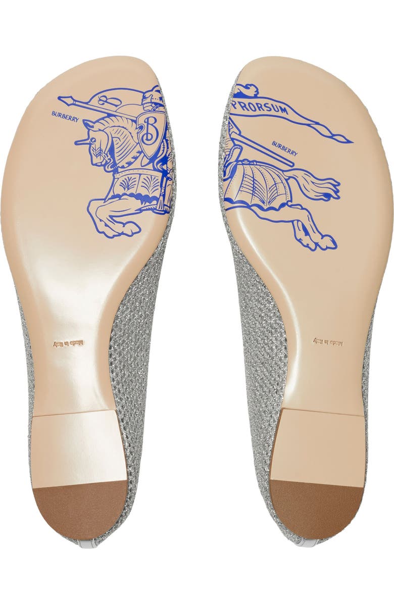 Burberry EKD Mesh Ballerina Flat, Alternate, color,