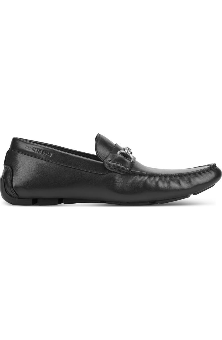 Kenneth Cole New York Theme Bit Moc Toe Driving Loafer, Alternate, color, Black
