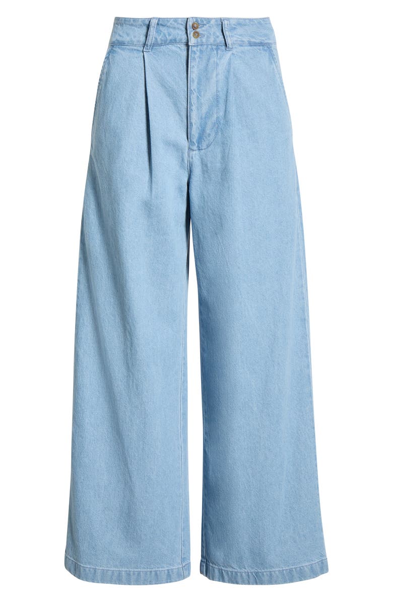 Billabong Wave Washed Denim Pants, Main, color, Sea Blue