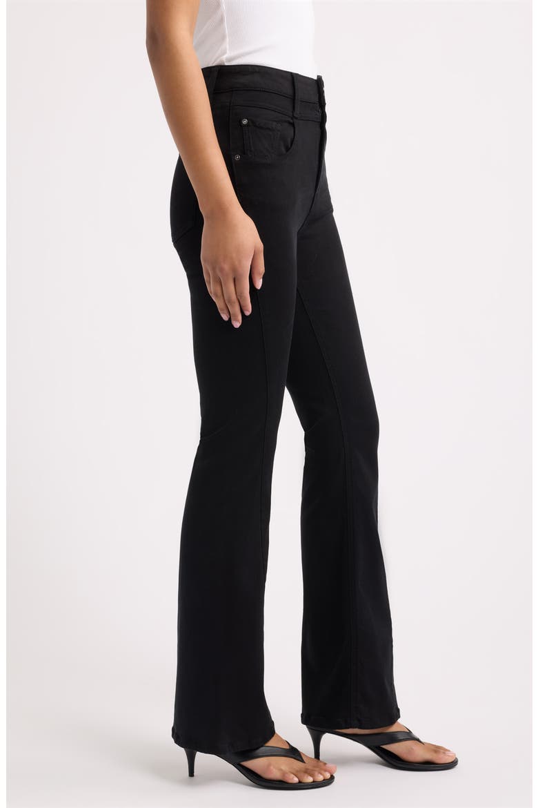 Austin High Waist Bootcut Jeans, Alternate, color, BLACK OUT