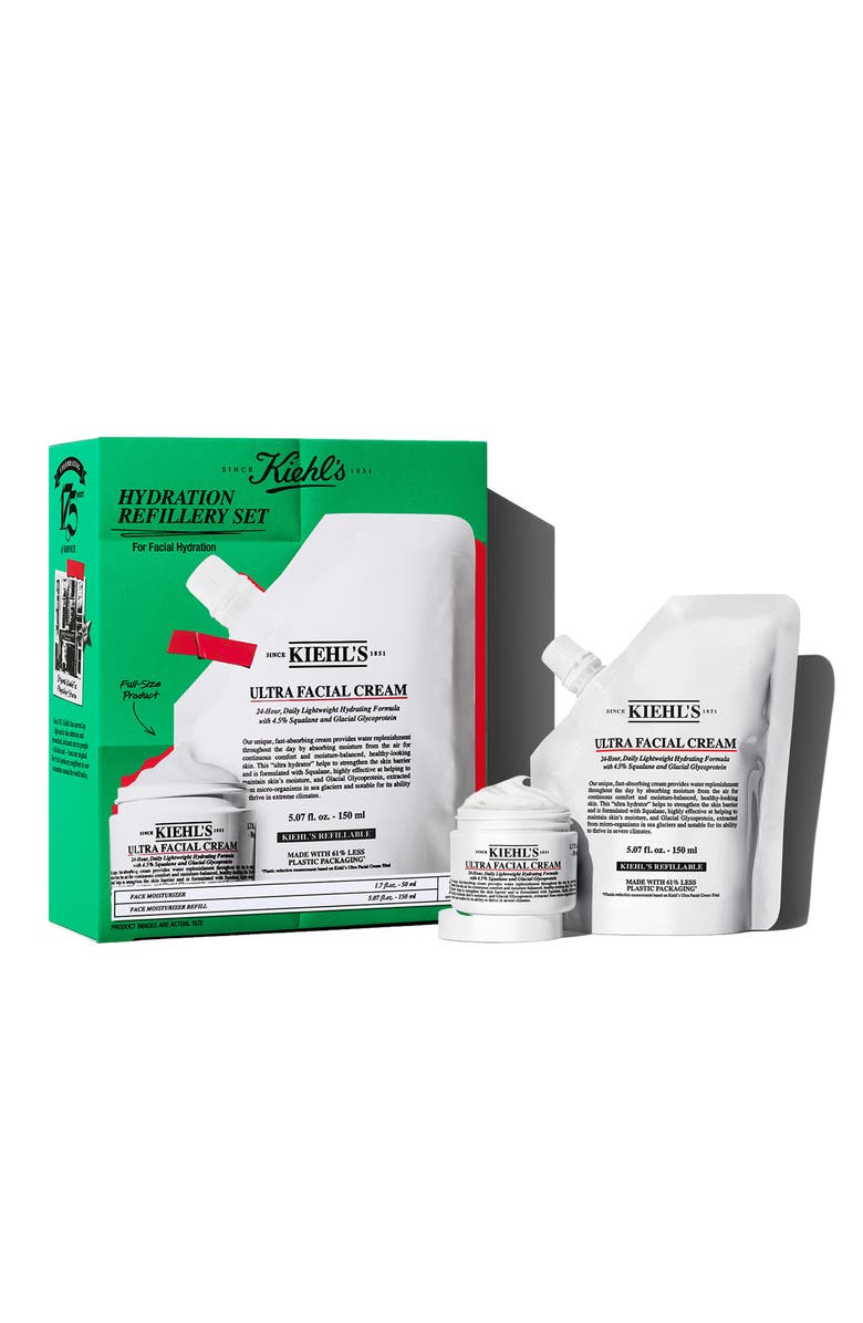 Kiehl's Since 1851 Hydration Refillery Set $111 Value, Main, color, 