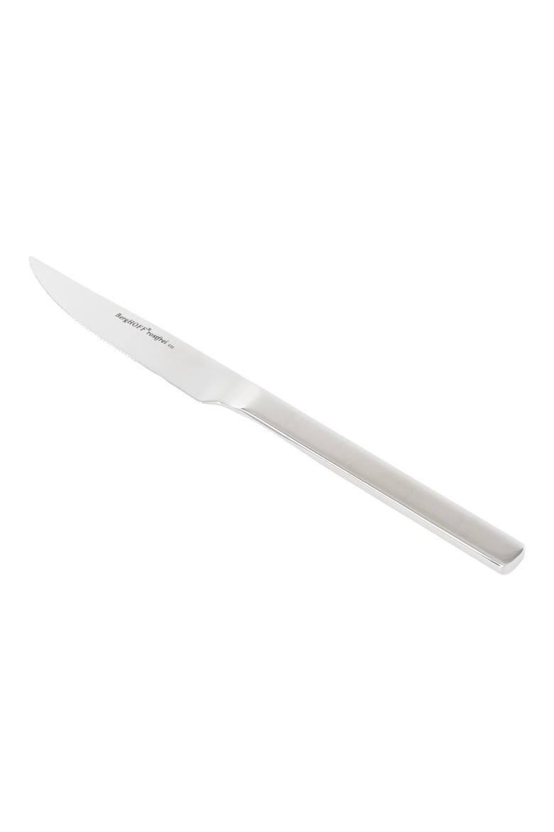 Essentials 4-Piece Steak Knife Set, Alternate, color, SILVER