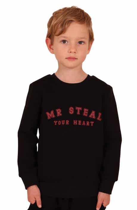 dot australia Kids' Mr Steal Hearts Sweatshirt