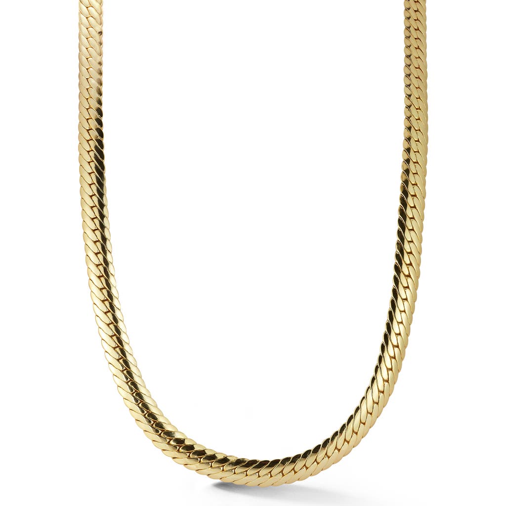 Glaze Jewelry Snake Chain Necklace In Gold