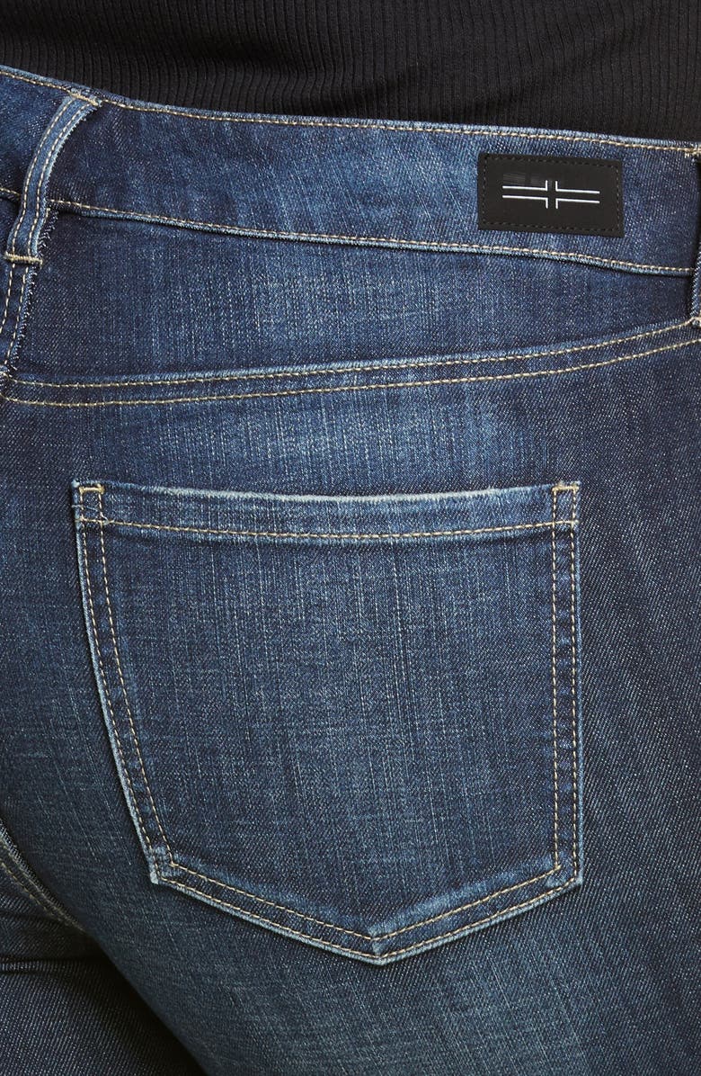 Liverpool Los Angeles Kennedy Welt Pocket High Waist Straight Leg Jeans, Alternate, color,