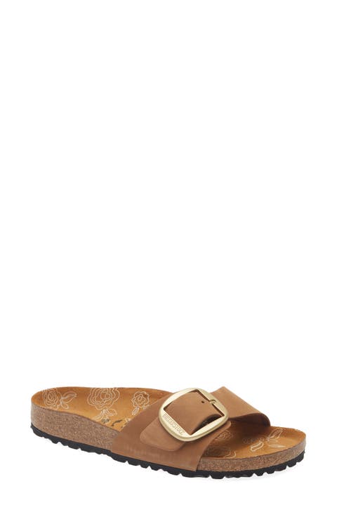 Madrid Big Buckle Slide Sandal (Women)