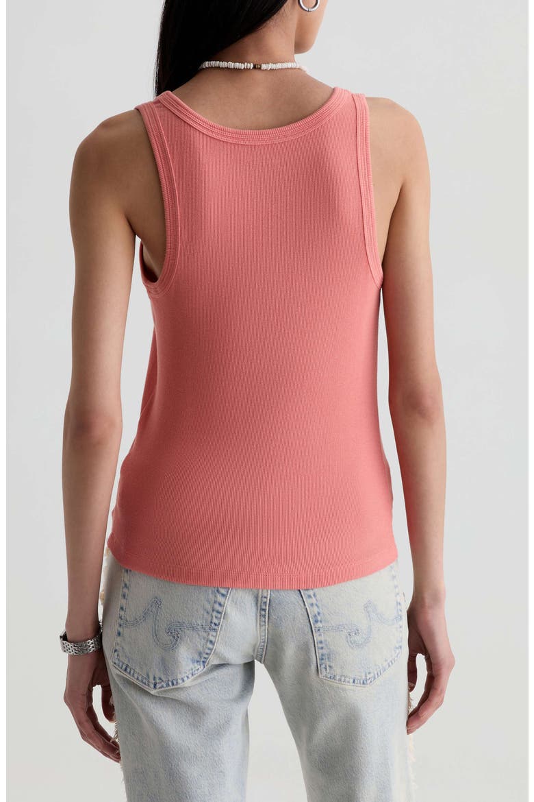 Ashley Scoop Neck Tank, Alternate, color, ORANGE SPRITZ