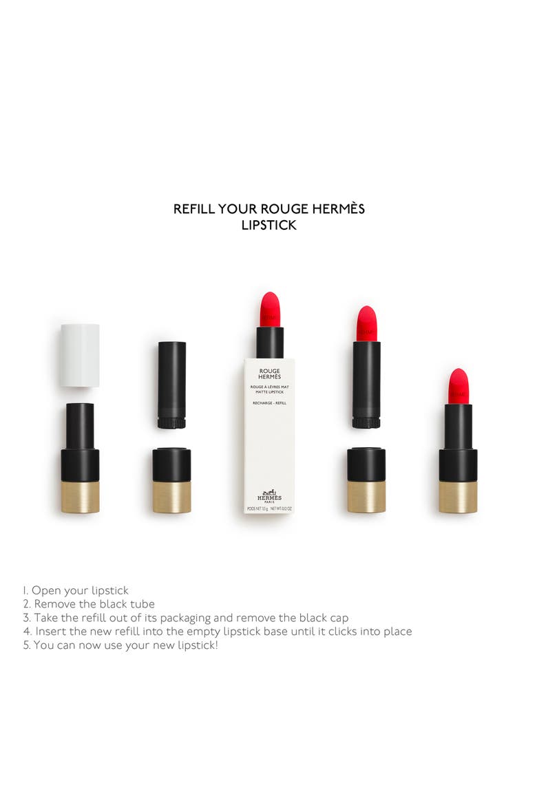 Rouge Hermès - Matte Lipstick Refill, Alternate, color, 11 BEIGE NATUREL