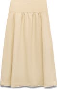MANGO Fiona Fray Hem Skirt