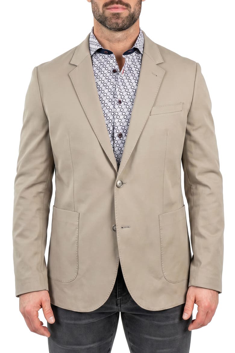 Descartes Unconstructed Sport Coat, Main, color, BEIGE