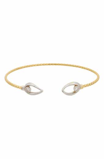 Diamond Mesh Cuff Bracelet