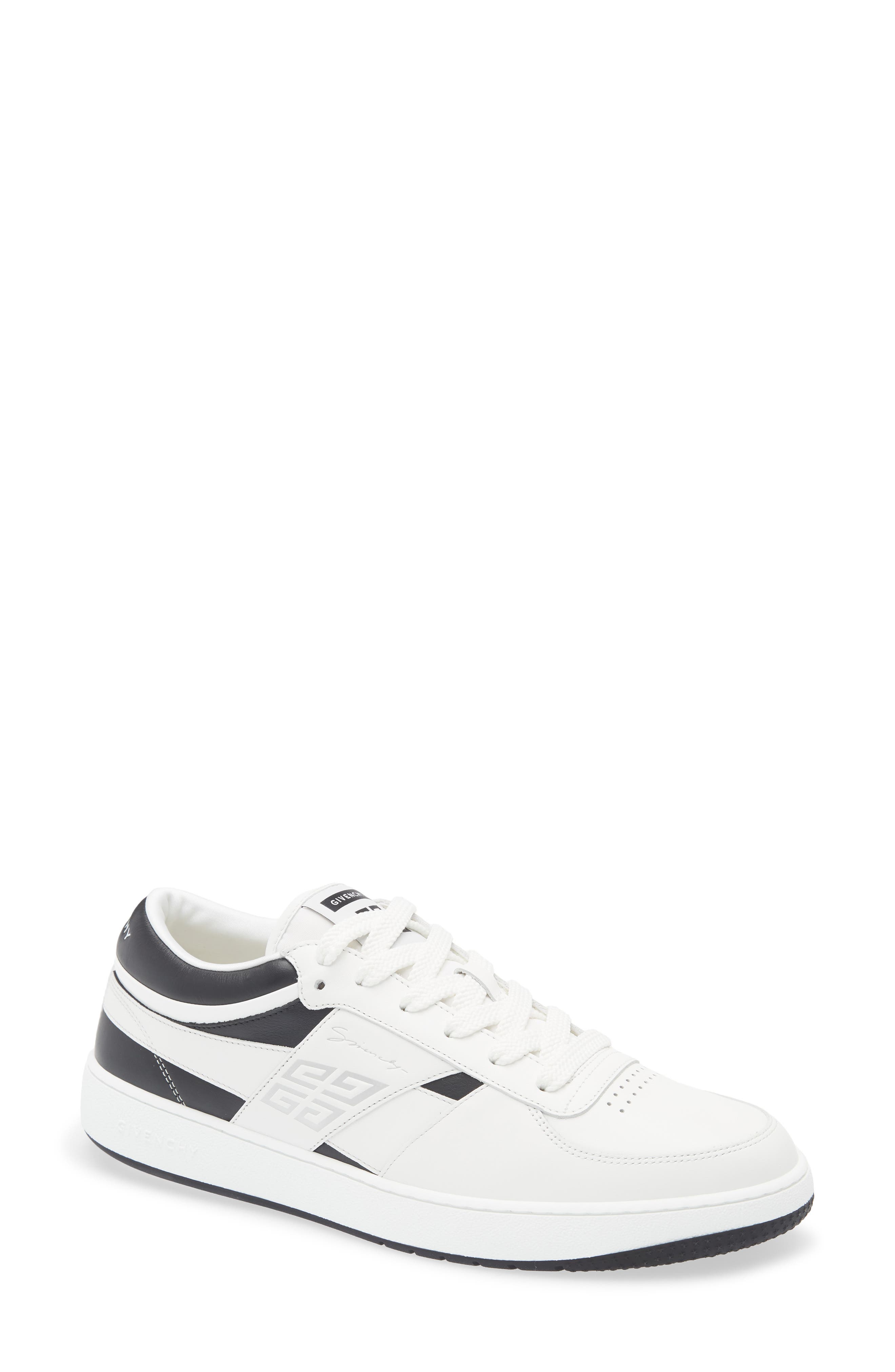 Givenchy G Move Low Top Sneaker, Main, color, White/ Black