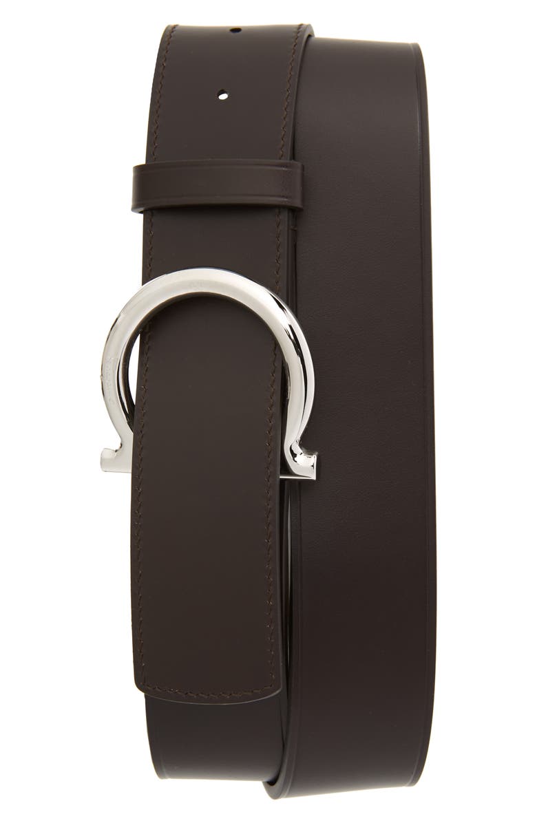 FERRAGAMO Salvatore Ferragamo Leather Belt, Main, color,