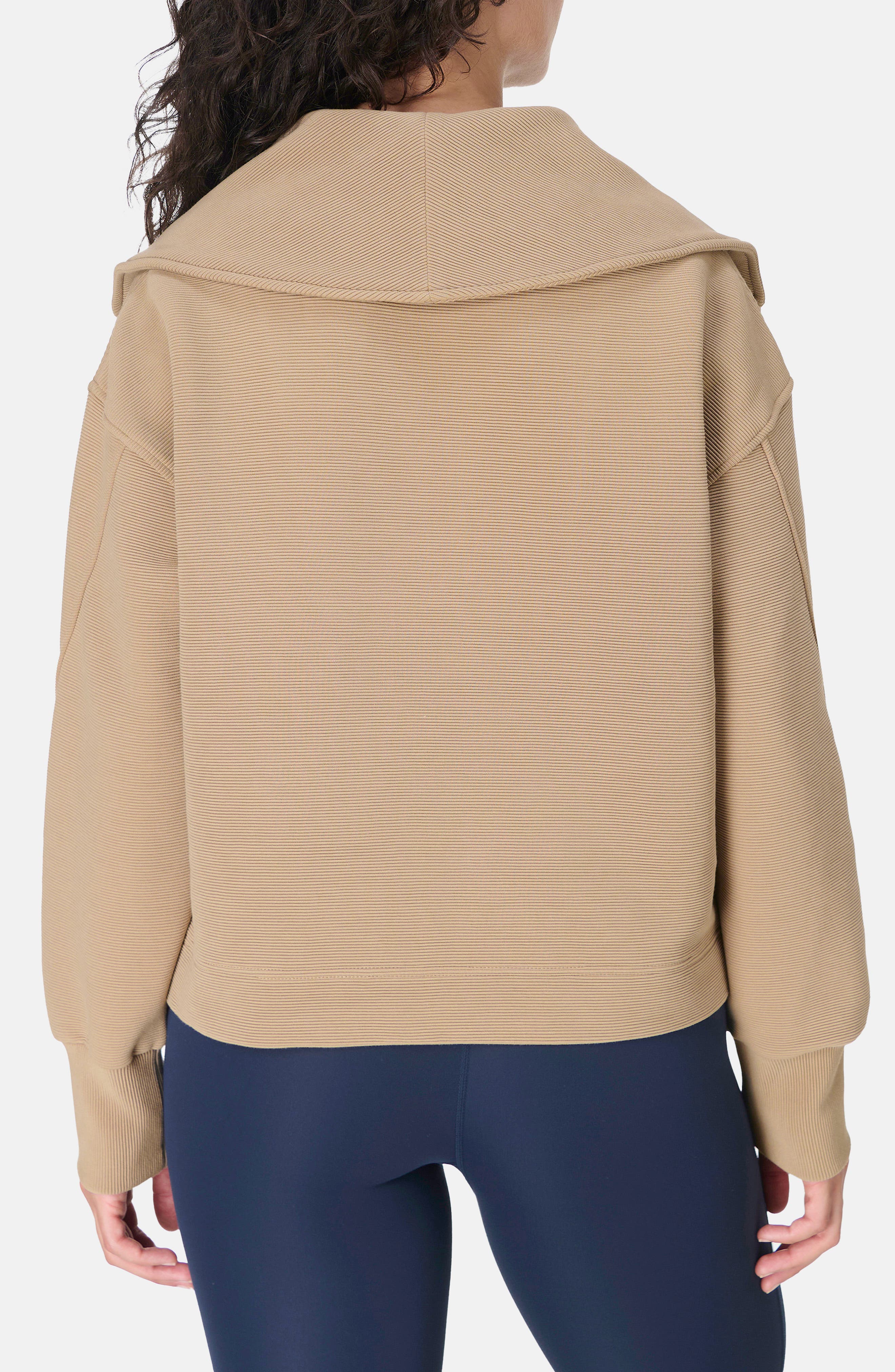 Peaceful Rib Half Zip Sweatshirt - image 4