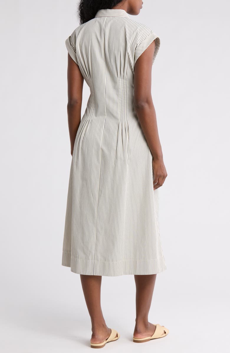 Mila Mae Pleated Midi Shirtdress, Alternate, color, 