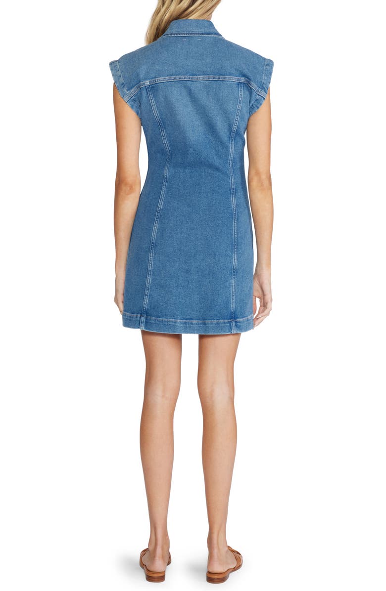 ÉTICA Gabriela Denim Mini Shirtdress, Alternate, color, 