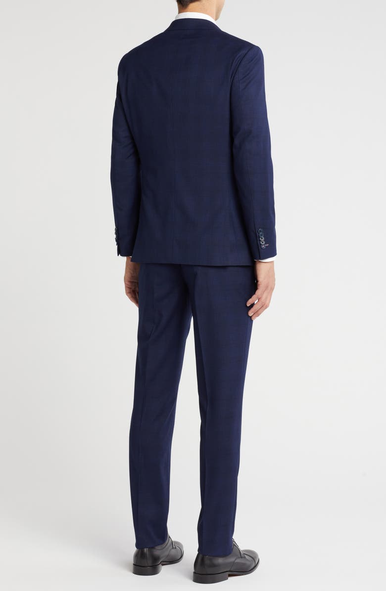 English Laundry Notched Lapel Two-Piece Suit, Alternate, color, Navy