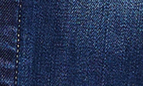 L Agence L'agence Janelle Slim Fit Raw Hem Denim Trucker Jacket
