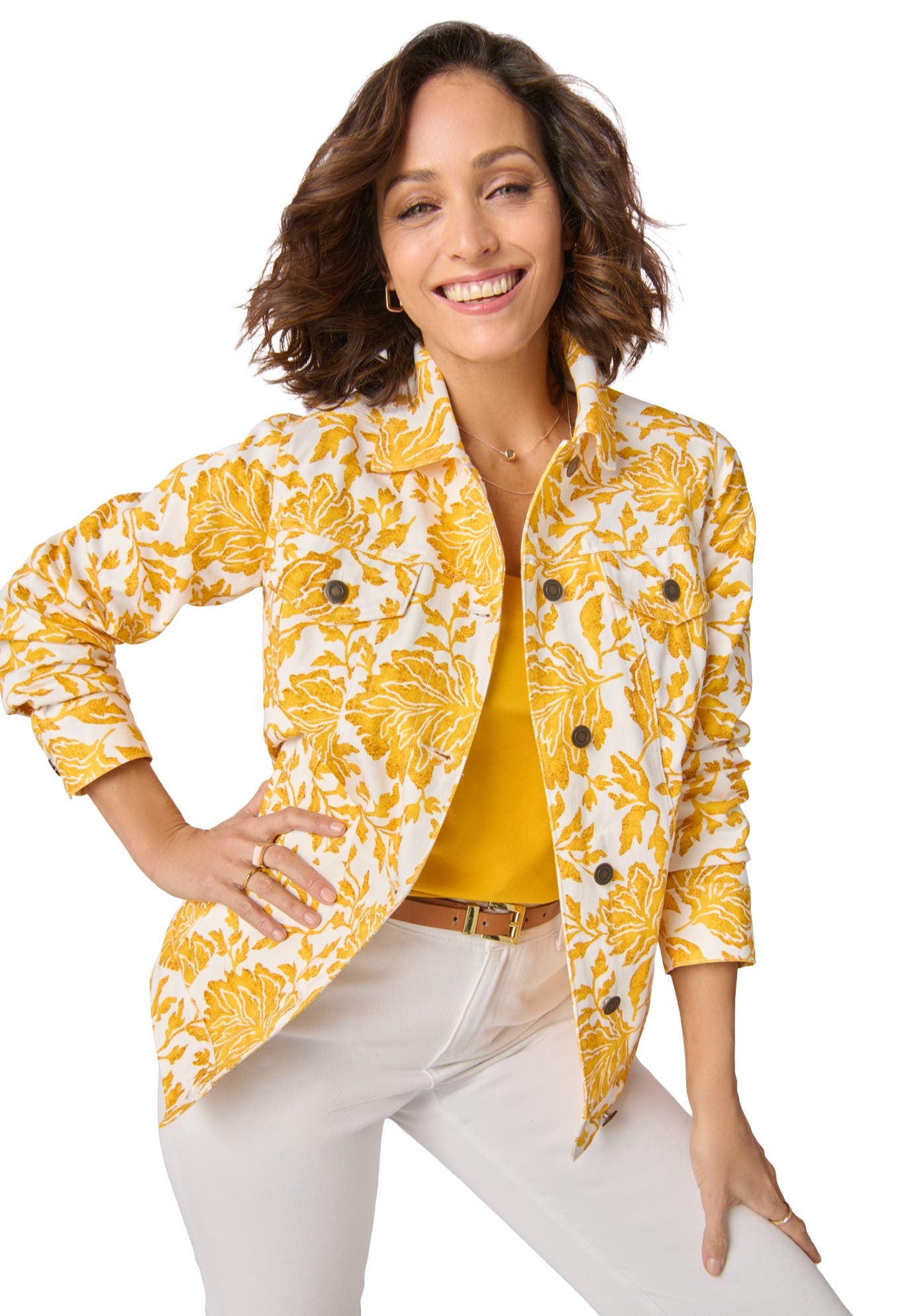 GOLDEN FLORAL TAPESTRY