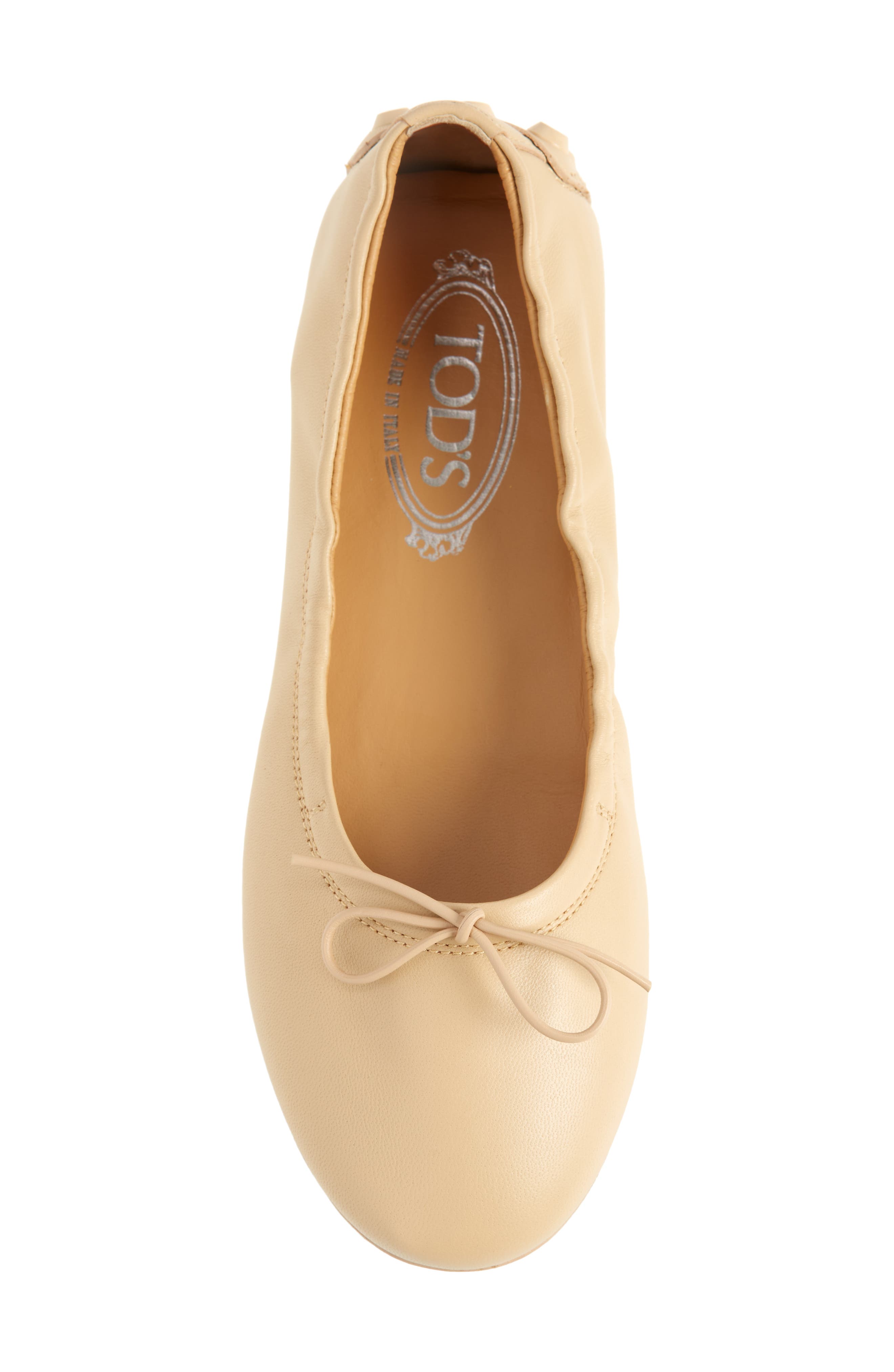 Tod's Gommini Bow Ballet Flat, Alternate, color, 