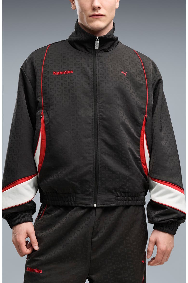 x NAHMIAS CLRT Track Jacket, Main, color, PUMA BLACK