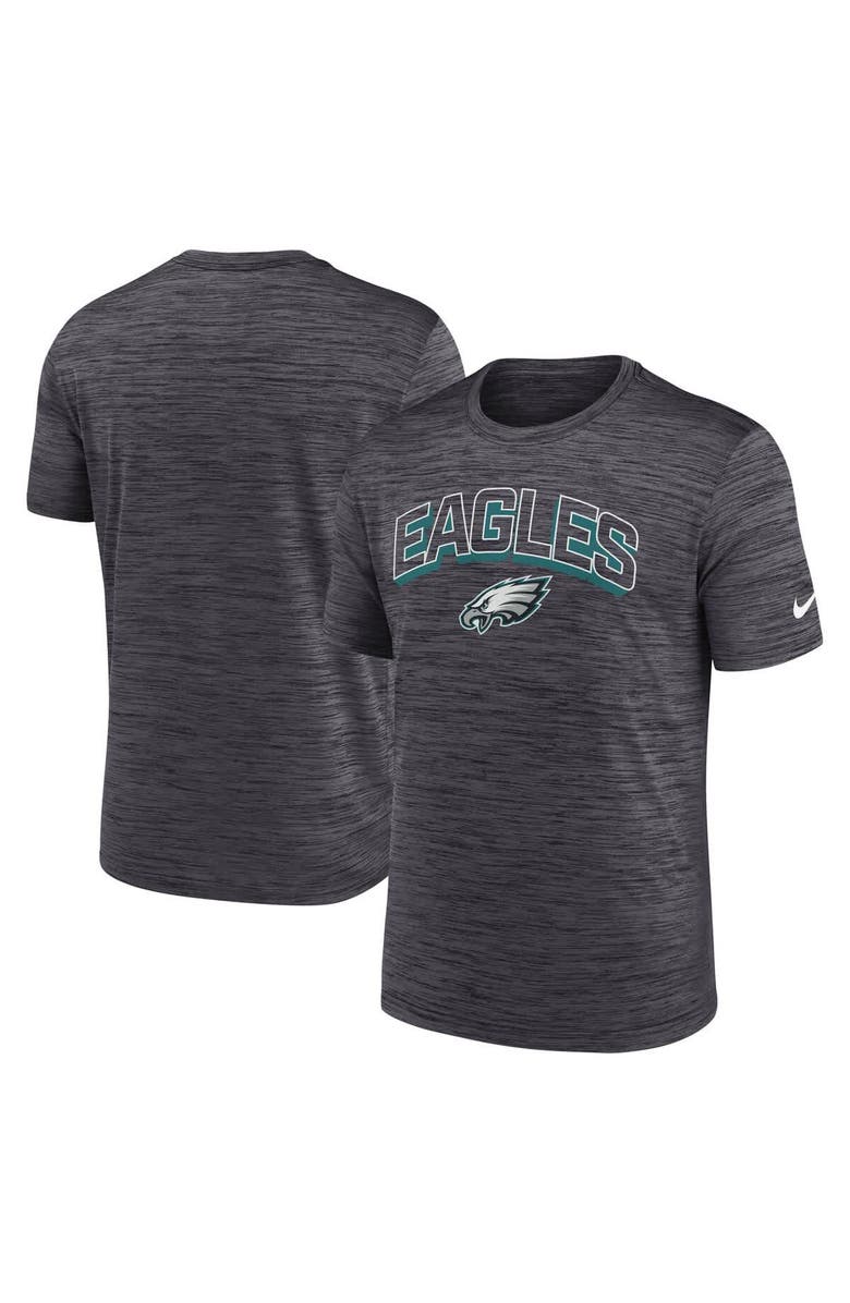 Nike Men's Nike Charcoal Philadelphia Eagles Velocity Performance T-Shirt, Main, color, Charcoal