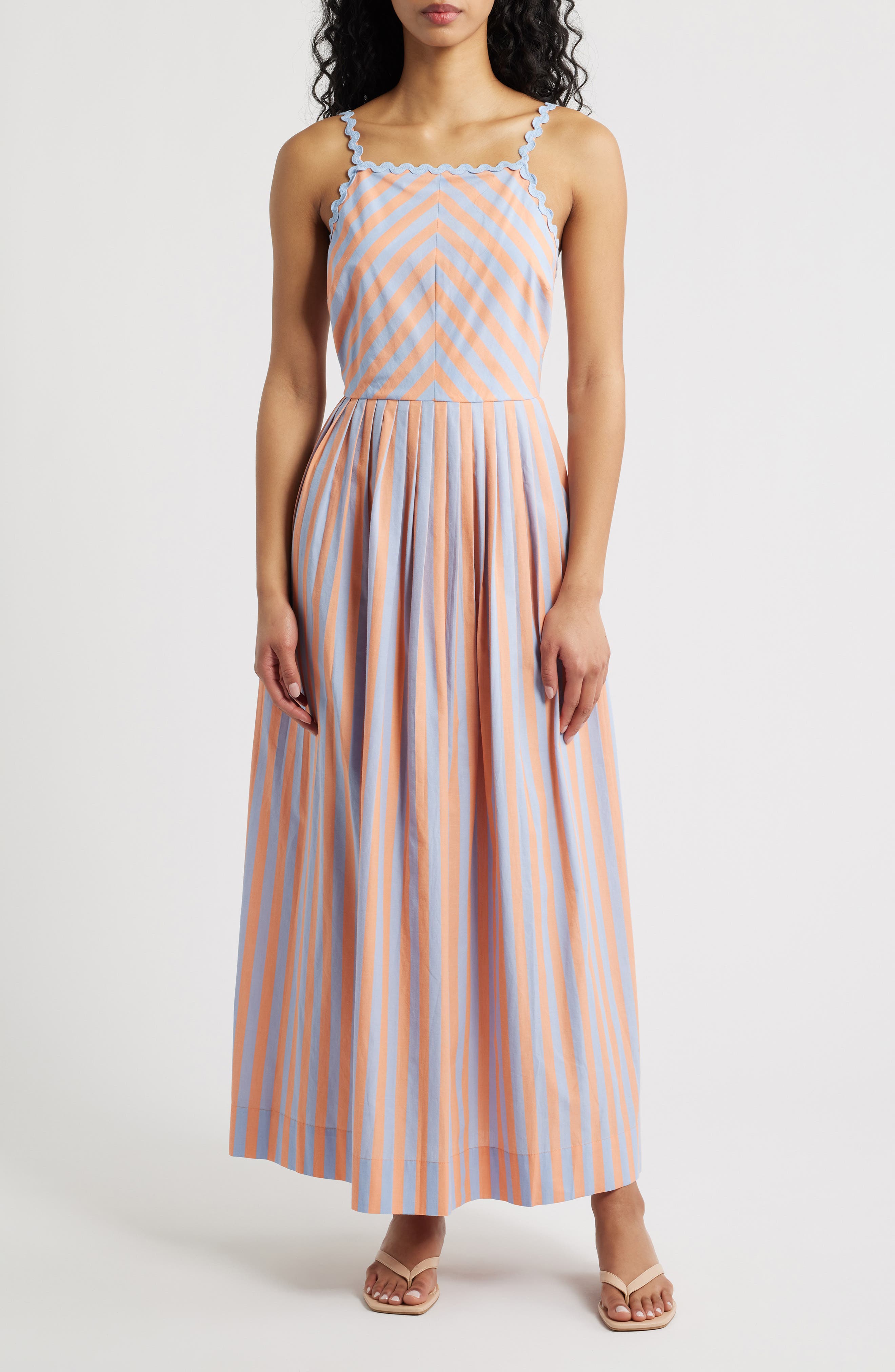 selected BLUE/ PEACH