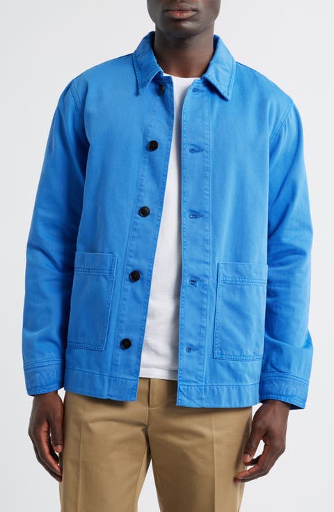 1874 Ollie Organic Cotton Denim Button-Up Overshirt