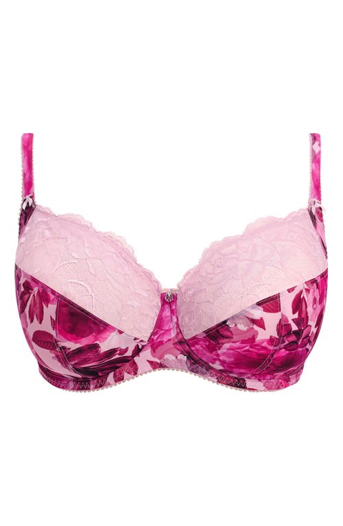 Fantasie Pippa Underwire Side Support Bra In Raspberry Ripple