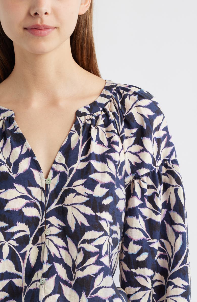 Rails Vasia Print Top, Alternate, color, Navy Vines