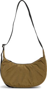 Baggu Small Recycled Nylon Crescent Crossbody Bag