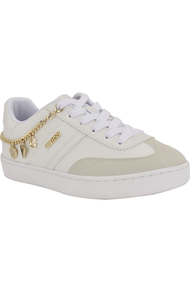 GUESS Naoko Sneaker, Main, color, White