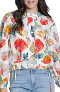 APNY Seashell Print Woven Shirt