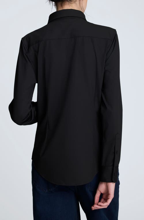 Kenneth Cole Knit Button-up Shirt In Animal Print