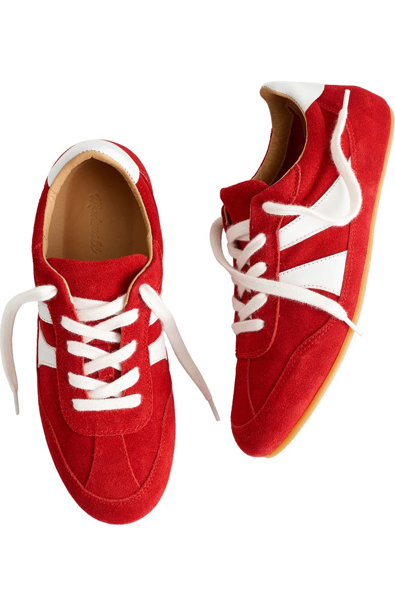 Madewell The Oaklynne Sneaker, Alternate, color, Cherry Multi