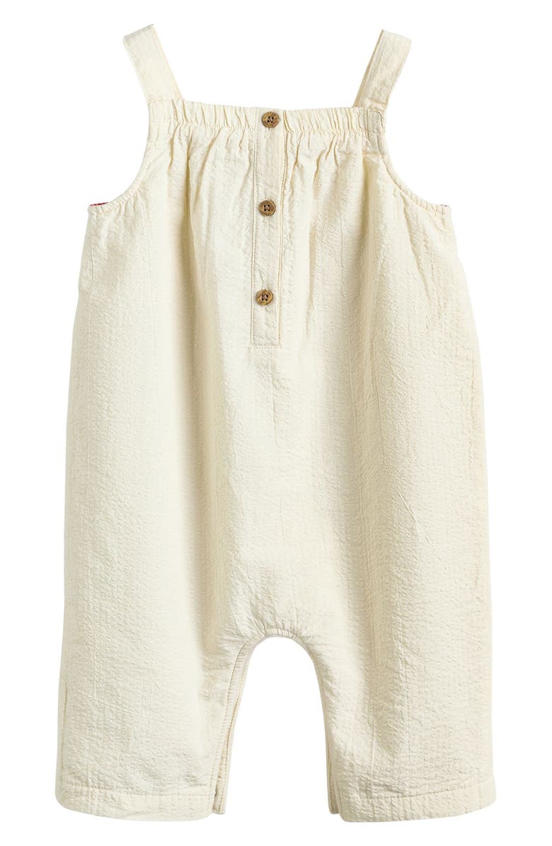 NEXT Embroidered Romper, Alternate, color, White