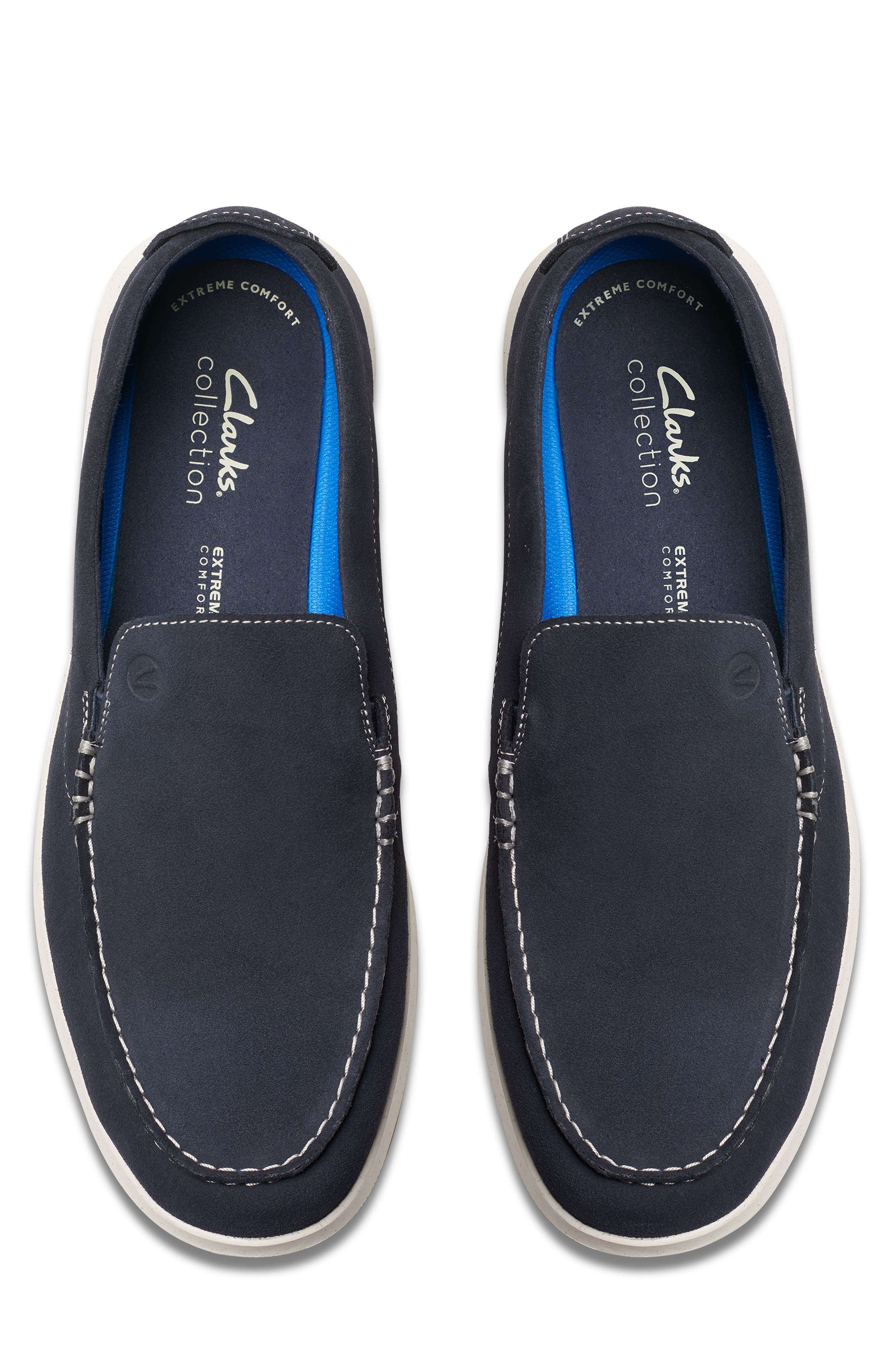 Flexway Step Slip-On, Alternate, color, NAVY SUEDE