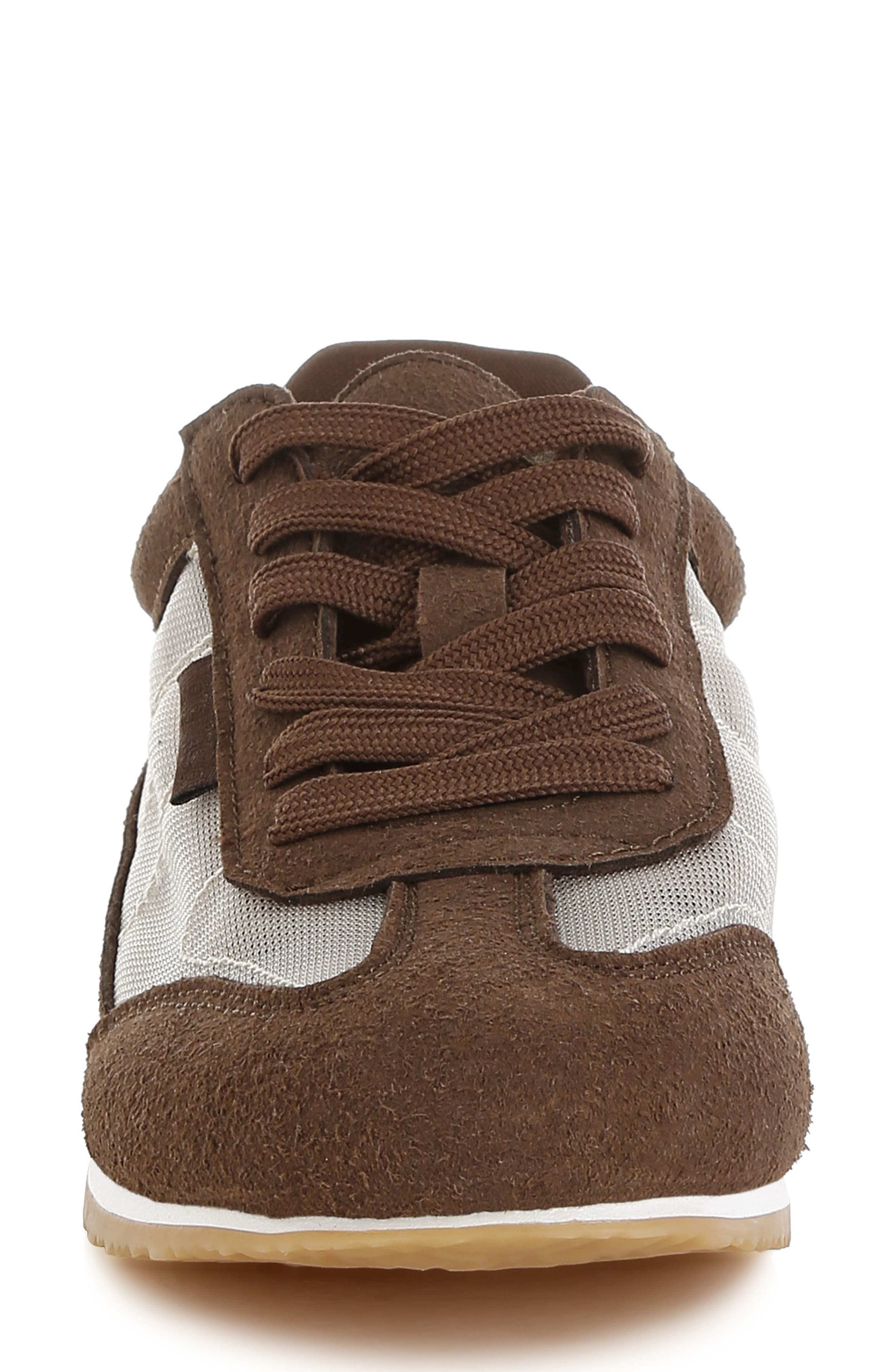 Milon Water Repellent Sneaker, Alternate, color, BROWN