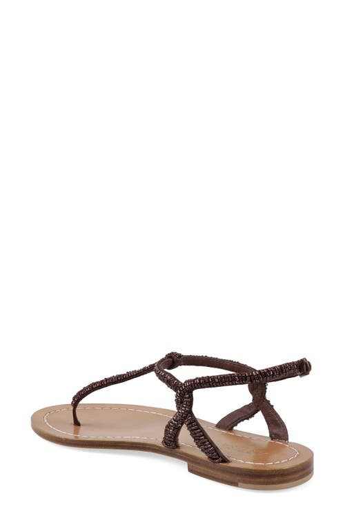 Zigi Artisan Rorie Ankle Strap Sandal In Brown