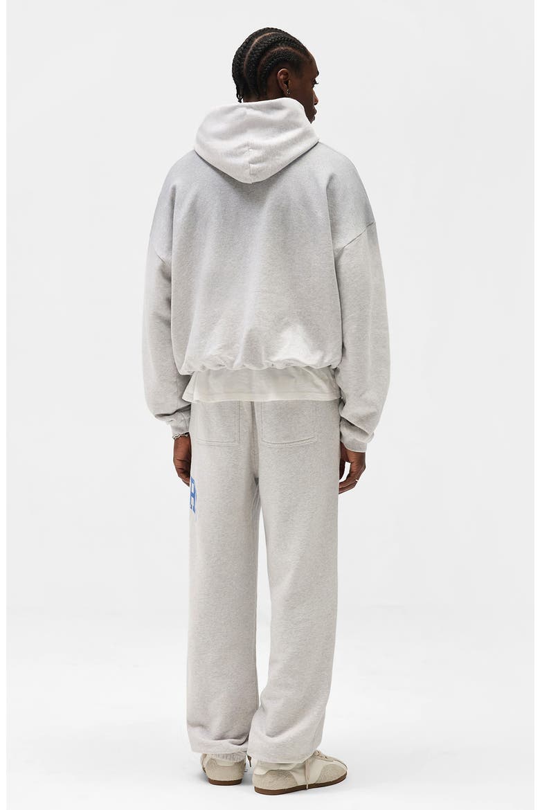 Owners' Club Logo Graphic Sweatpants, Alternate, color, SPRAYED ICE GREY MARL