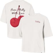 '47 Women's '47 Cream Philadelphia Phillies Love Letter Reed City T-Shirt
