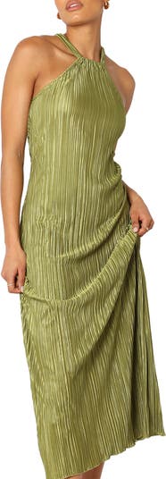 Melody Plissé Maxi Dress