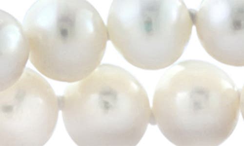 Effy Sterling Silver 1.3-7.3mm Cultured Freshwater Pearl & White Topaz Bracelet In White