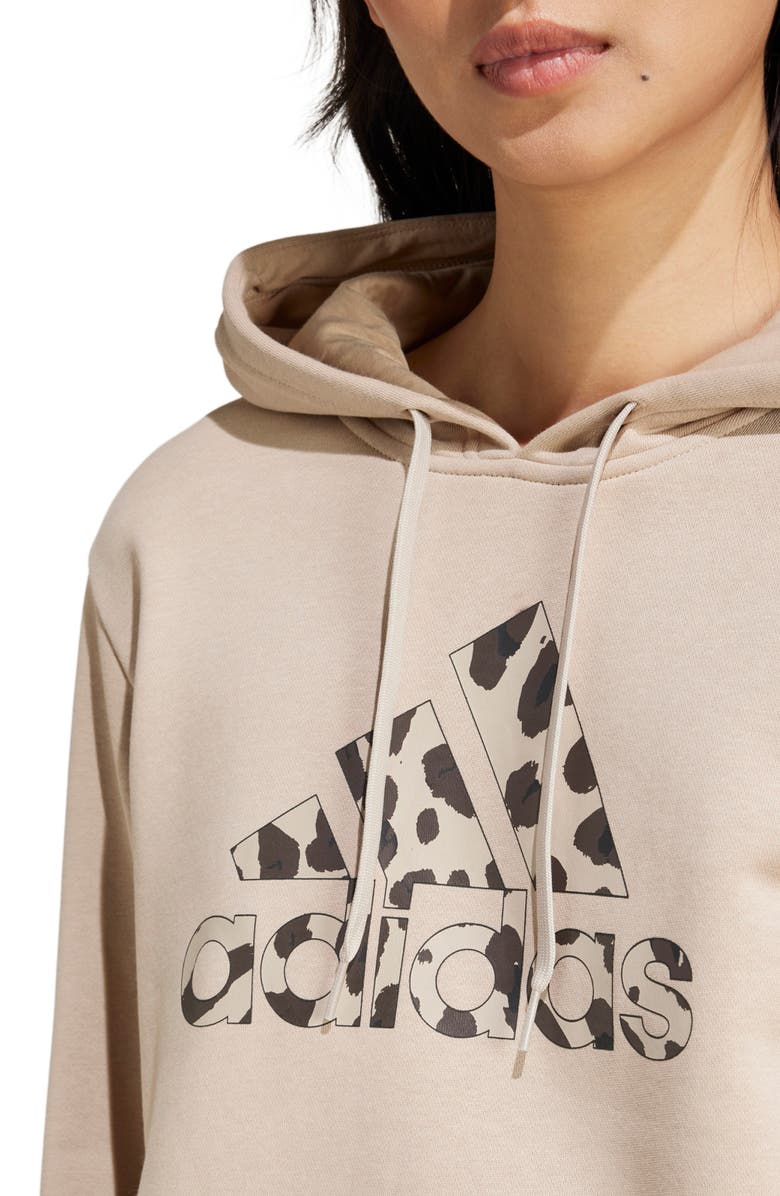 adidas Animal Print Hoodie, Alternate, color,