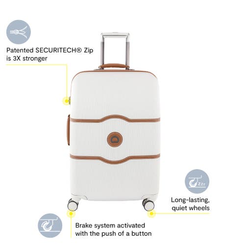 Delsey Paris Chatelet Air 2.0 Hardside 2-piece Luggage Set Carry-on & Large Checked In Brown