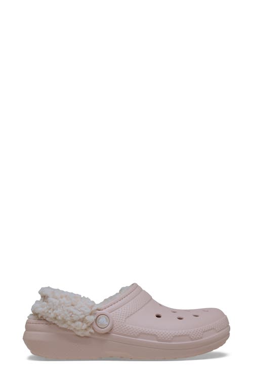 Crocs Classic Fleece Lined Clog In Neutral