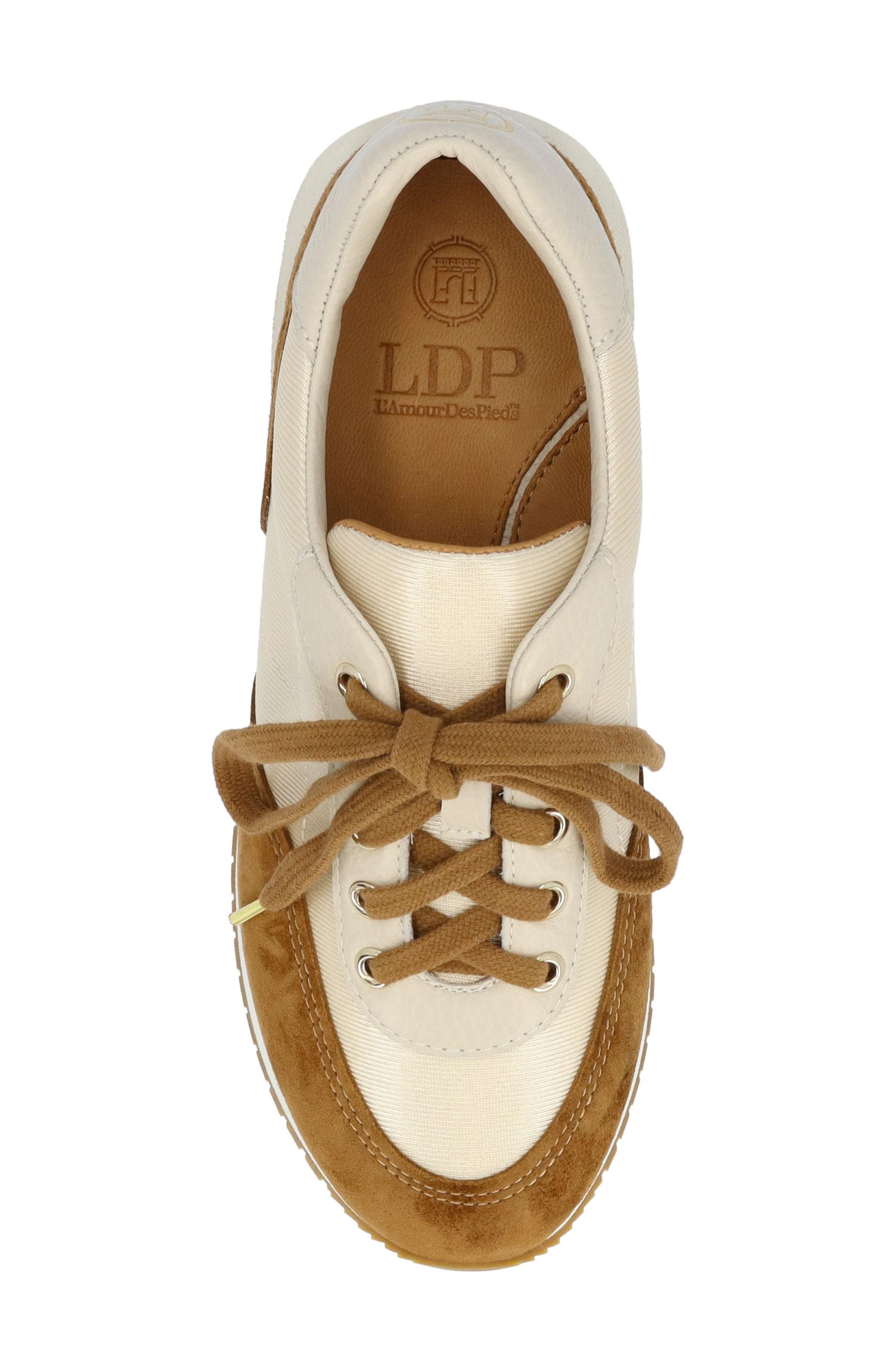 Juvina Sneaker, Alternate, color, TAUPE/ CREAM